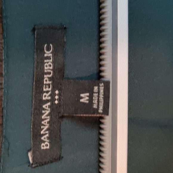 Banana Republic Peacock Green Floral Midi Dress - Picture 8 of 9